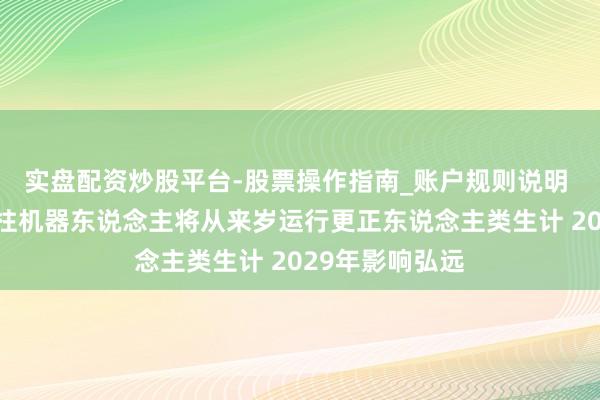 实盘配资炒股平台-股票操作指南_账户规则说明 马斯克称擎天柱机器东说念主将从来岁运行更正东说念主类生计 2029年影响弘远