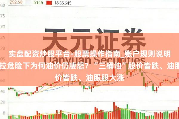 实盘配资炒股平台-股票操作指南_账户规则说明 委内瑞拉危险下为何油价仍凄怨？“三桶油”股价皆跌、油服股大涨